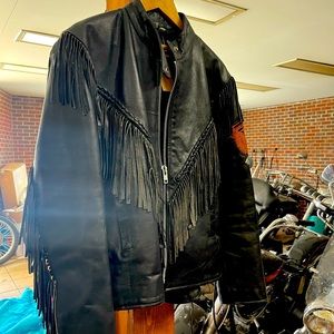 Fringe Leather Jacket